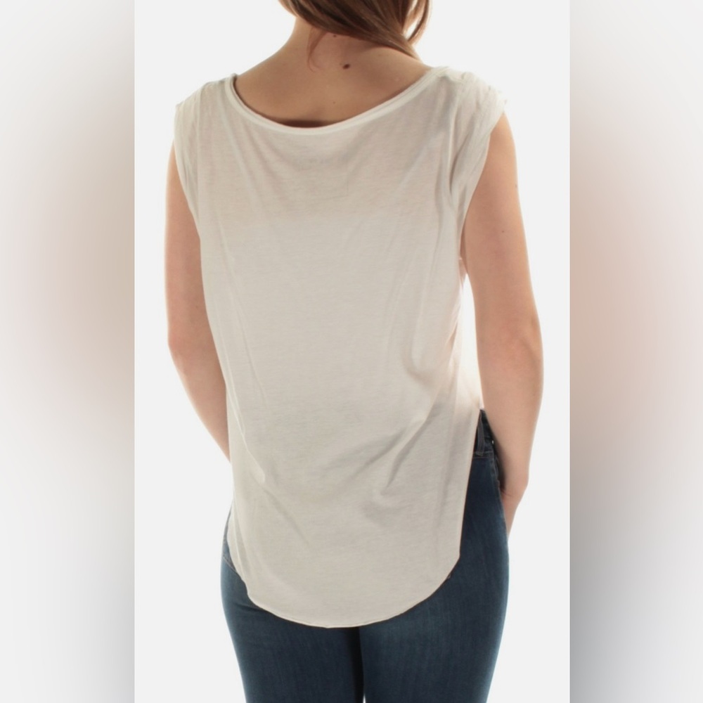 #970 Free People We The Free Tank Top White Amour Size XS - Picture 2 of 6